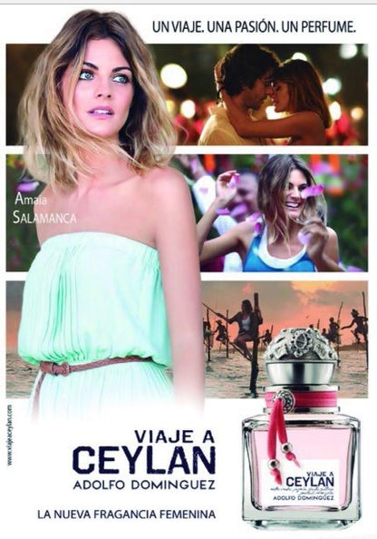 VIAJE A CEYLAN ADOLFO DOMINGUEZ FOR WOMAN EAU DE TOILETTE 100ML