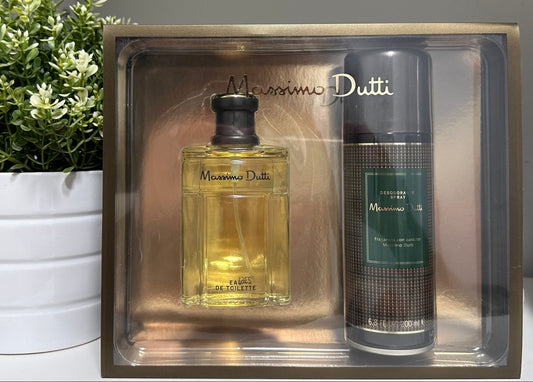 MASSIMO DUTTI EAU DE TOILETTE + DESODORANTE+  MYRURGIA