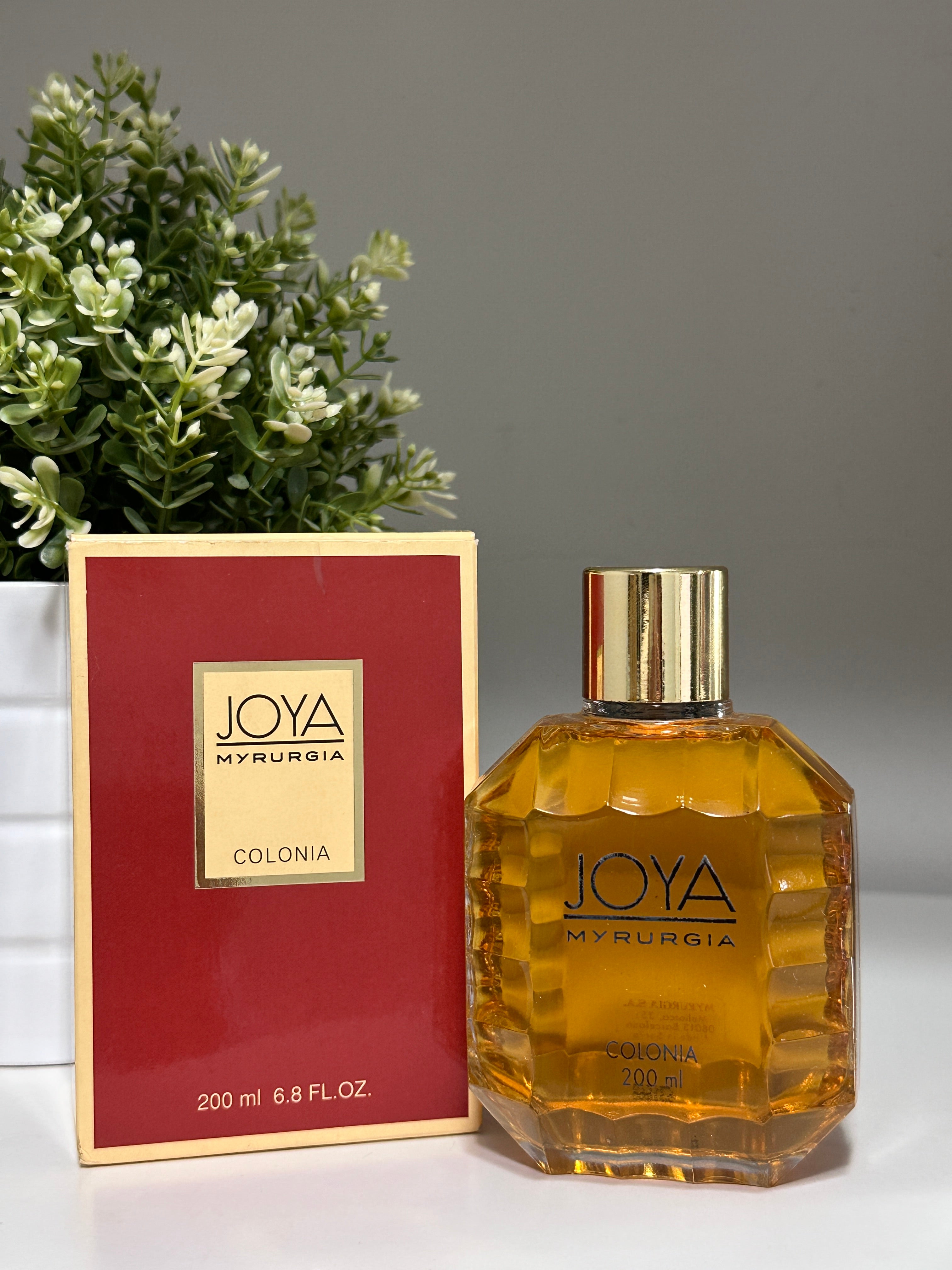 JOYA MYRURGIA COLOGNE FOR WOMAN 200ML – Auranthea