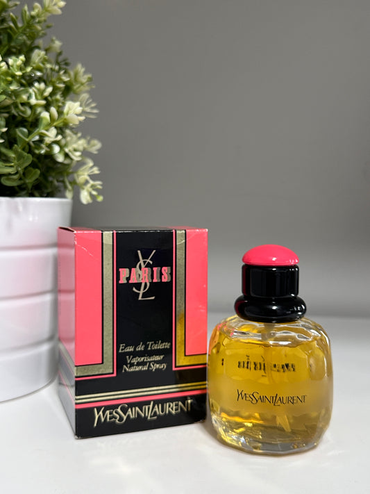 PARIS YVES SAINT LAURENT  PARFUMS CORP EAU DE TOILETTE FOR WOMAN 75ML