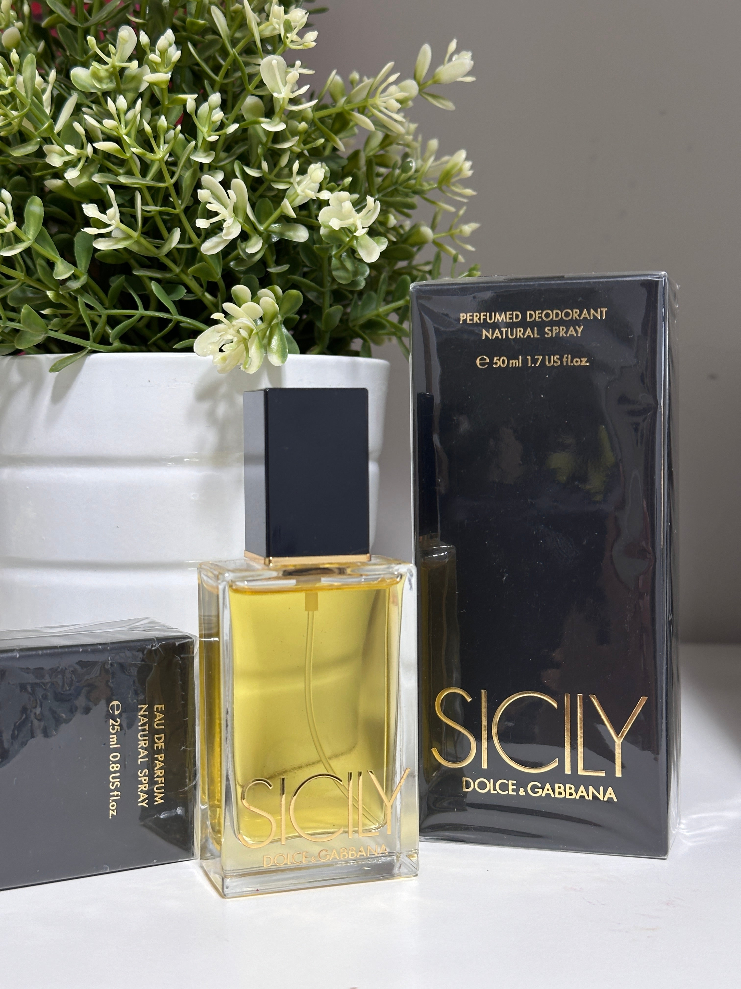 SICILY DOLCE GABBANA EAU DE PARFUM 25ML + DESODORANTE 50ML – Auranthea