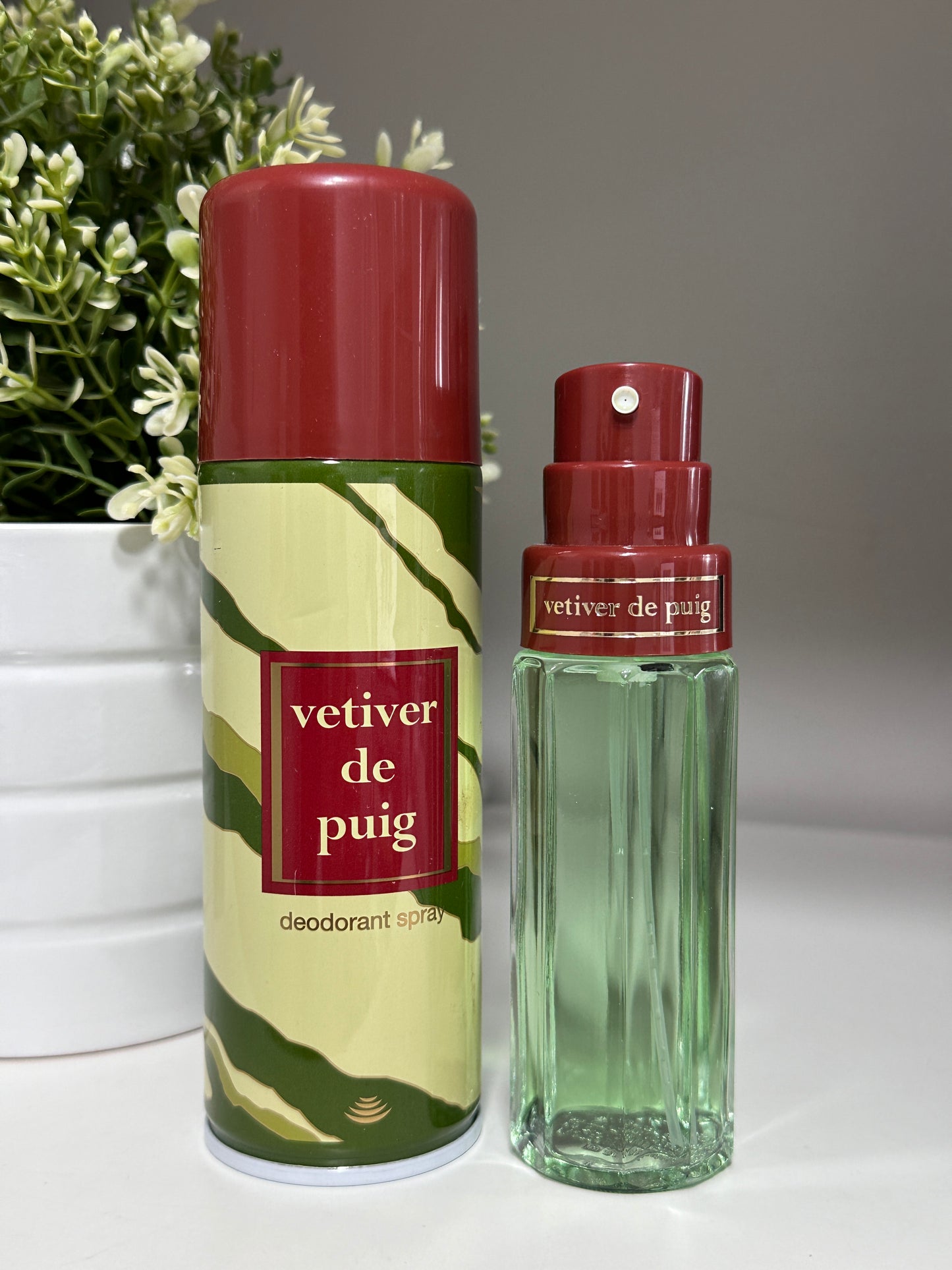 VETIVER PUIG VINTAGE EAU DE TOILETTE 75ML + DESODORANTE SPRAY