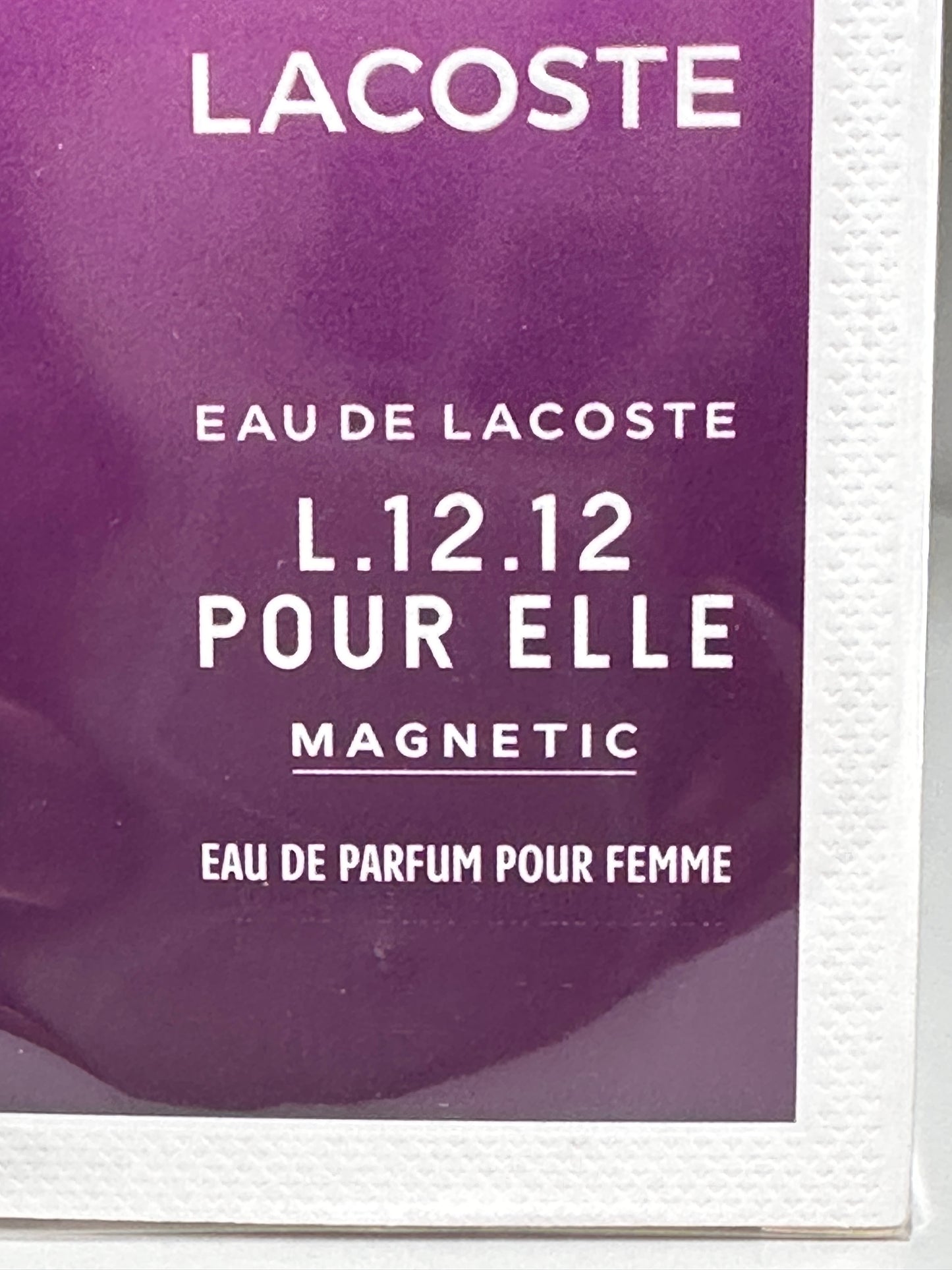 EAU DE LACOSTE L. 12. 12 POUR ELLE MAGNETIC EAU DE PARFUM 45ML
