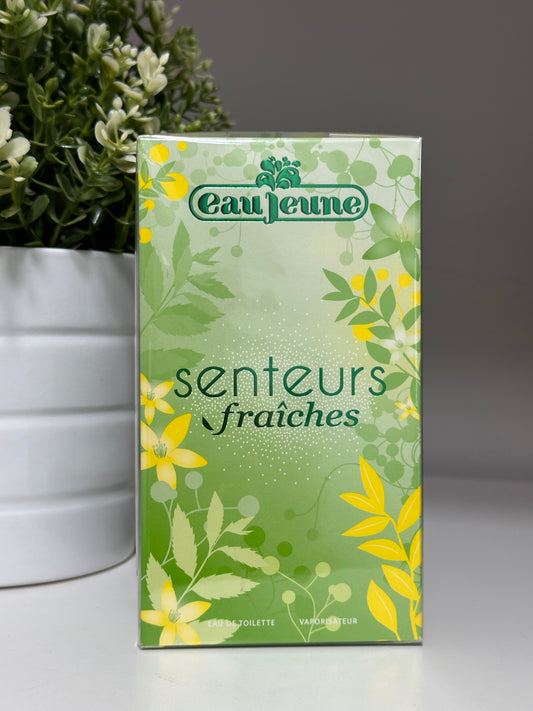 SENTEURS FRAICHES EAU JEUNE EAU DE TOILETTE NEW IN BOX SEALED 75ML