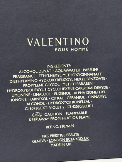V VALENTINO POUR HOMME EAU DE TOILETTE 100ML SPRAY