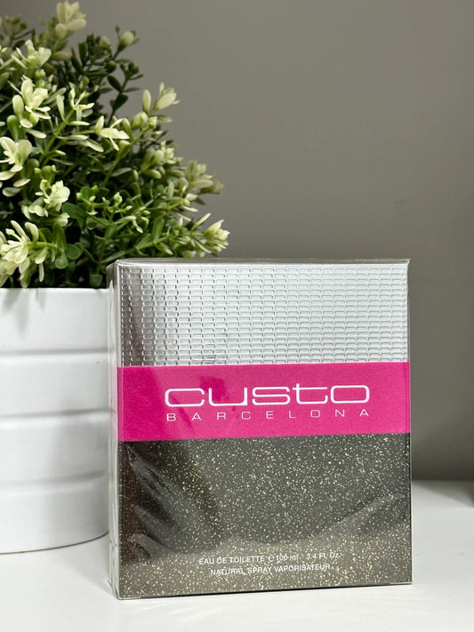 CUSTO BARCELONA PURE CUSTO EAU DE TOILETTE FOR WOMAN 100ML