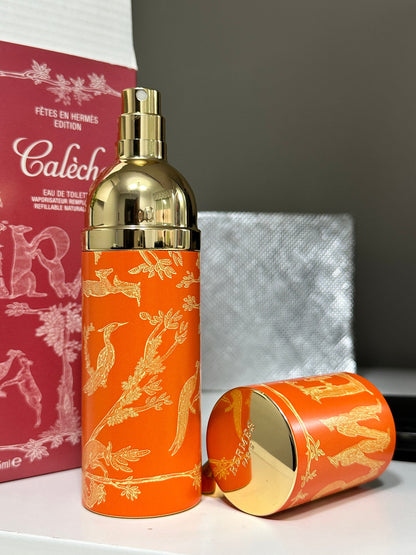 CALECHE HERMES FETES EN HERMES EDITION EAU DE TOILETTE REFILLABLE 45ML